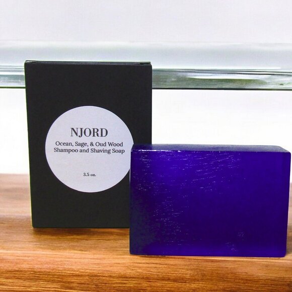 NEW Men's Shampoo & Shaving Bar. Ocean, oakmoss, & wood scent. - Picture 6 of 7